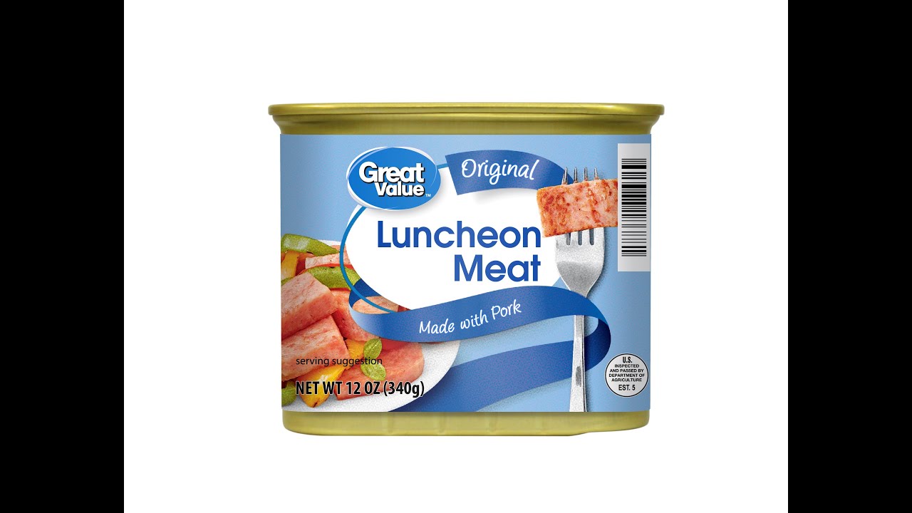 Spam For Breakfast Food Review 20 GREAT VALUE LUNCHEON MEAT YouTube