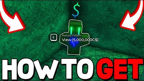 How To GET AURORA TOTEM in FISCH! Roblox