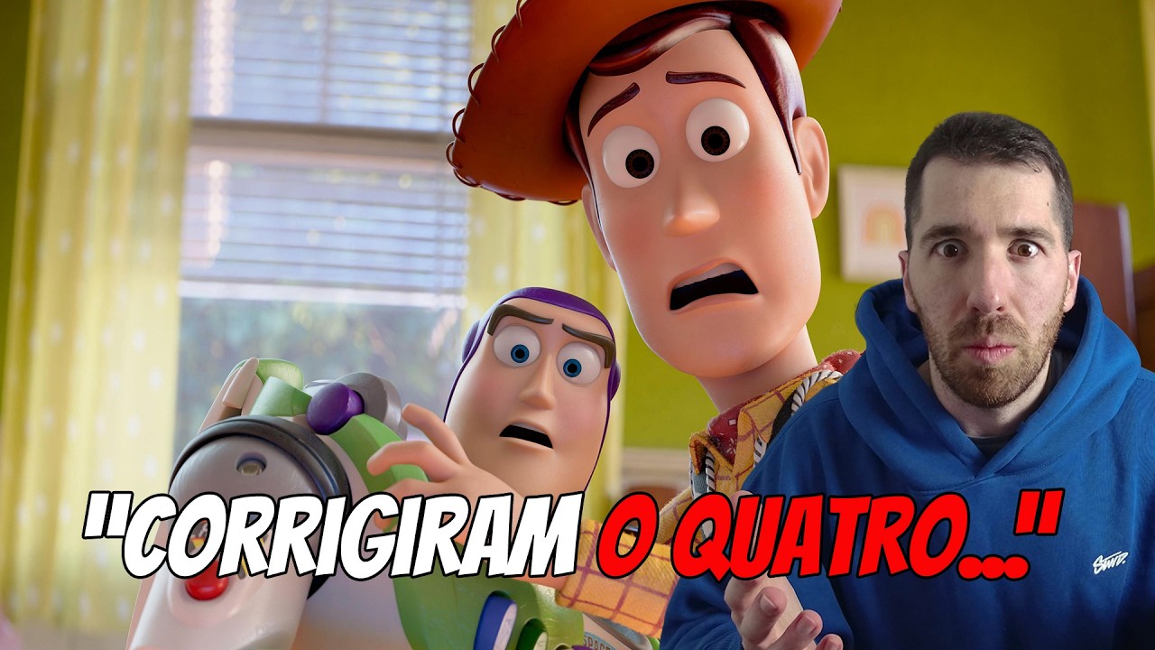 TJI REAGE AO TRAILER DO TOY STORY 5