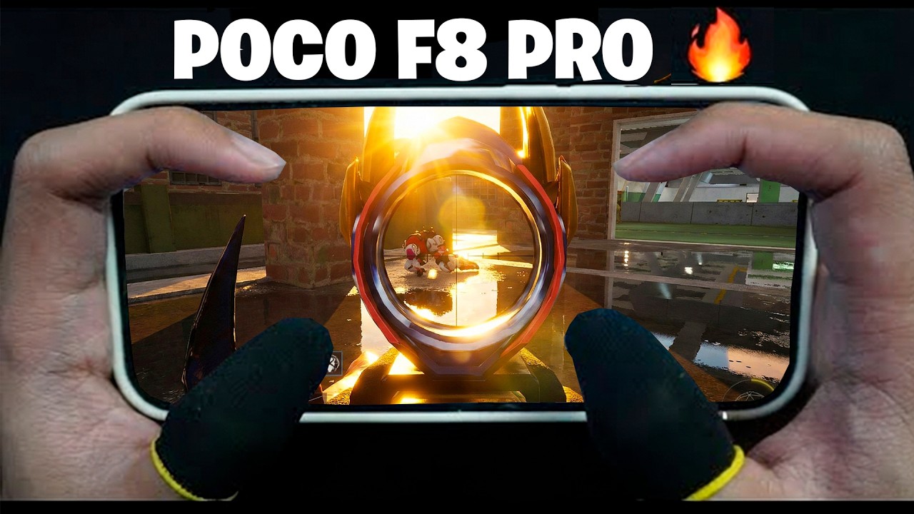 Best HANDCAM ♥️ POCO F8 PRO vs SQUAD RANDO in ISLA SINIESTRA