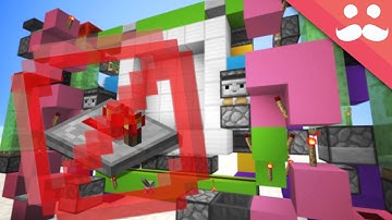 MINECRAFT CHALLENGE: Redstone WITH NO REPEATERS!