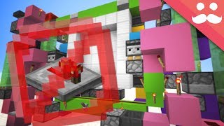 Minecraft Challenge Redstone With No Repeaters