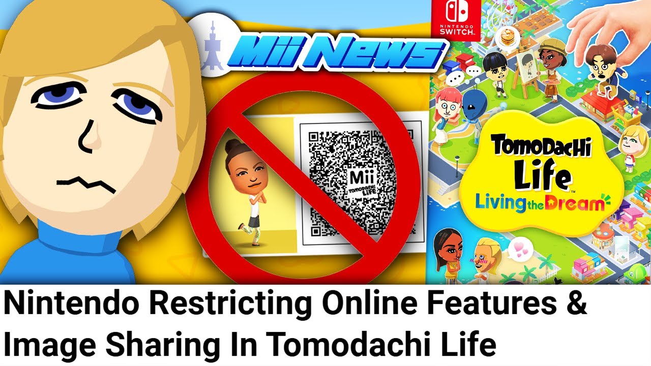 Запрещено делиться Mii, публиковать изображения или использовать онлайн-функции вообще? | Новости...