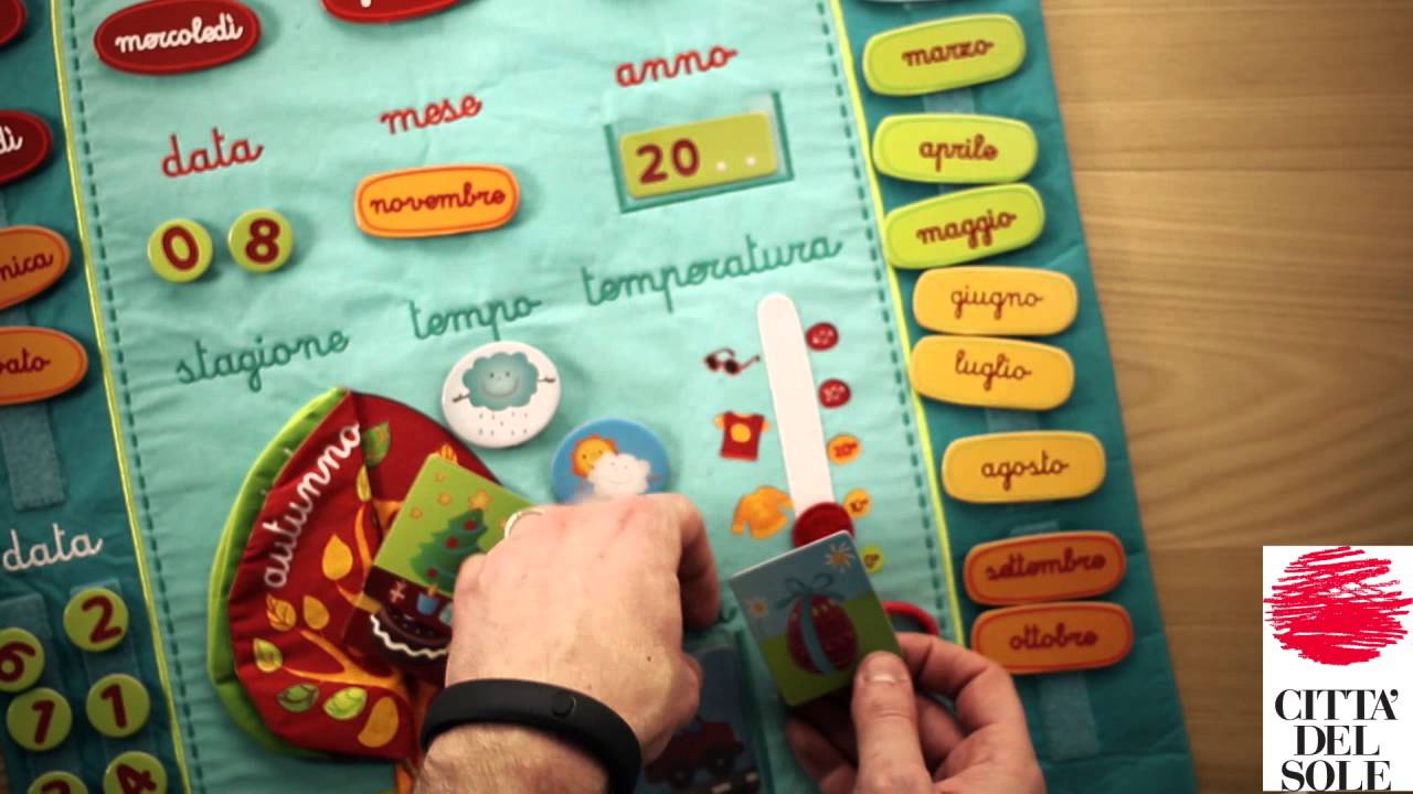 Calendario per bambini universale 