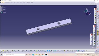 Base Plate || Bench Vice Assembly || CATIA Wealth