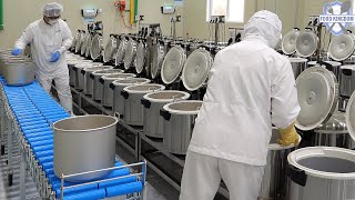 Clean and exciting! Mass production in Korea Food Factory