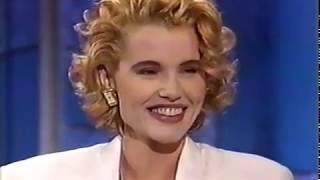 GEENA DAVIS - HILARIOUS INTERVIEW