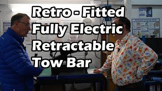Retrofitted Electric Retractable Tow Bar