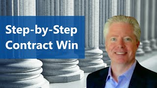 How I Helped My Customer Win a Federal Contract | StepbyStep