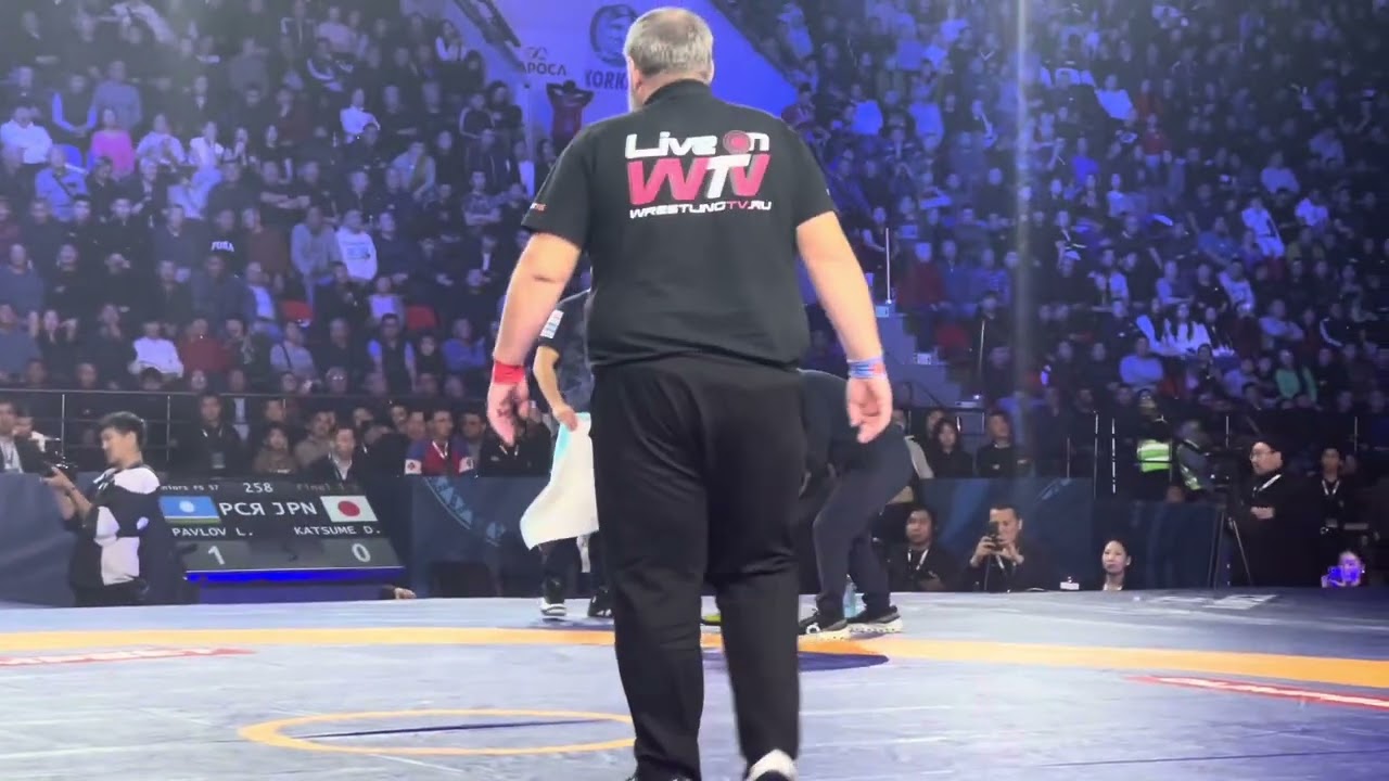 57кг финал Павлов (Саха) - Катсуме (Япония)