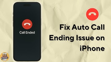 How To Fix Call Ended Issue After iOS 18 Update | iPhone Call Problem
