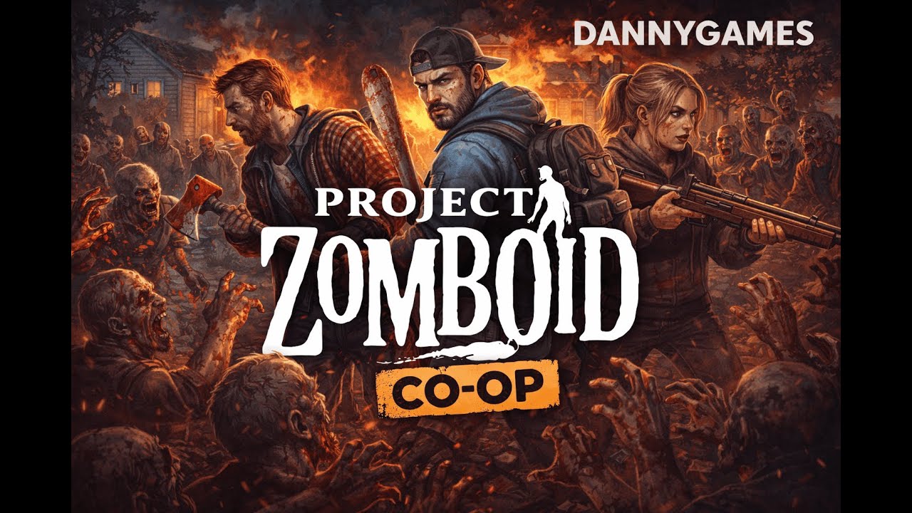 Project Zomboid. Кооп №1 - Зомби апокалипсис.