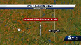 OHP: 75-year-old Piedmont man killed in single-vehicle crash in Canadian County