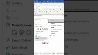 How to Add Words to the Dictionary in Microsoft Word (365) | #shorts Profile