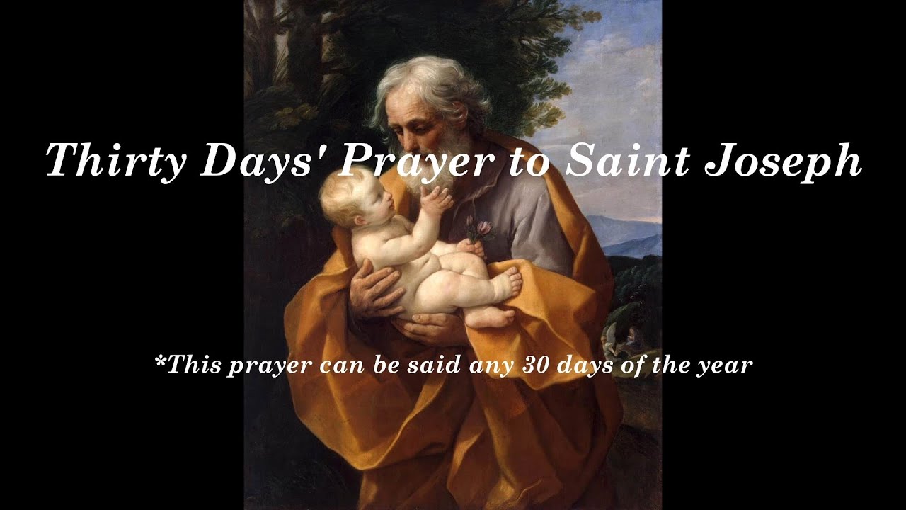 30 Day Devotion to St Joseph - YouTube