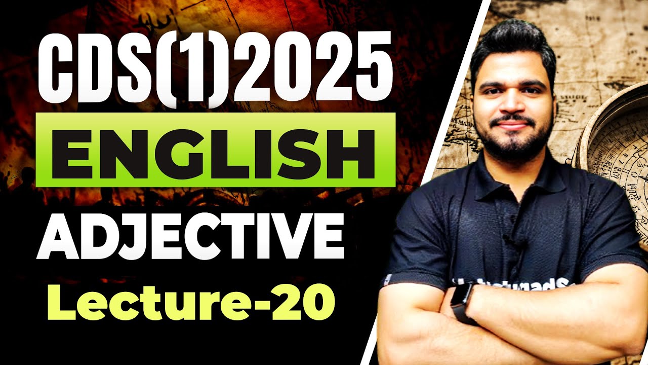 CDS(1)2025 English | Complete English For CDS 1 2025 Exam | Strategy To ...