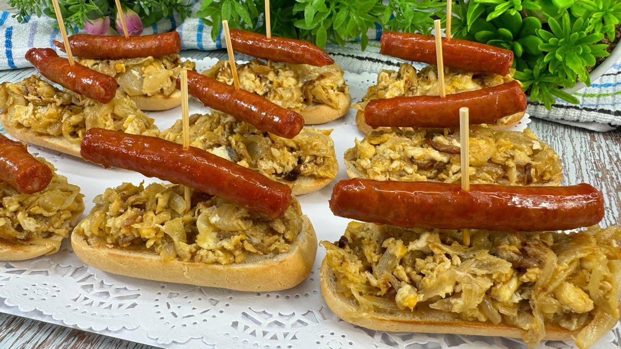 😎¡¡Este Aperitivo de Chistorra es tan delicioso que la cocino casi todos los días fácil y rápido!! 🤩