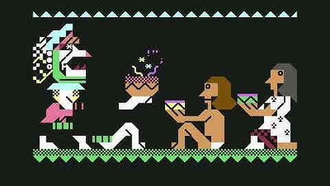 Petscii demo! 20years is nothing ! Commodore 64 (C64)