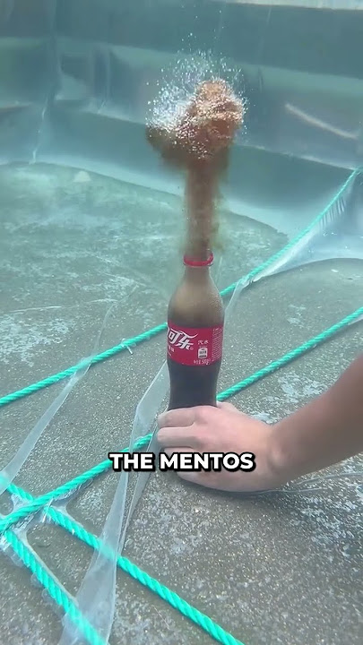 Mentos In Coke Underwater! 🤯