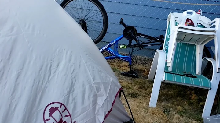 Setting up a "new" Coleman Highline || Dome Tent.