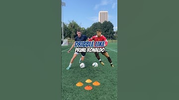 Dribble Like Prime Ronaldo #footballshorts #ronaldo #cr7 #soccerskills #soccershorts #football