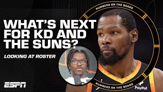 What's NEXT for Kevin Durant and the Suns? 🤔 KD has DECISIONS TO MAKE | Numbers on the Board