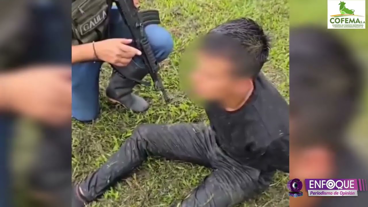 El Gaula Militar y de la Policía dieron con la captura de alias Monocuco.