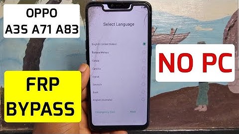 Oppo A3s, A71, A83 Frp Bypass Without Pc | Oppo A3s, A71, A83 Google Account Remove