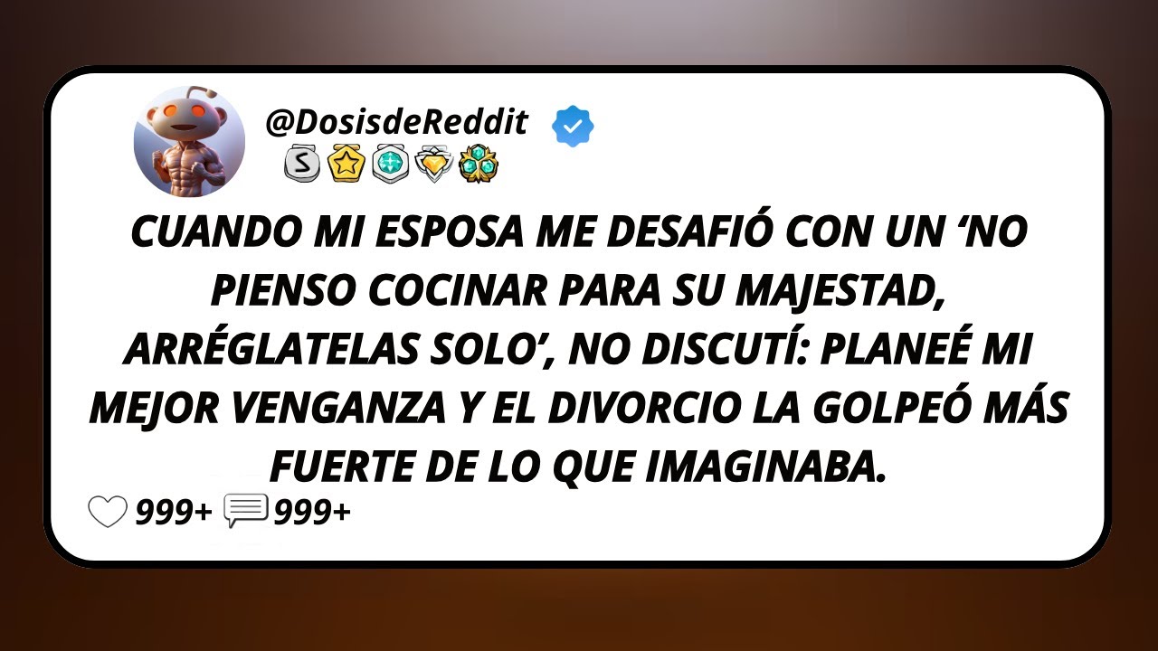 Cuando Mi Esposa Me Desafió Con Un ‘No Pienso Cocinar Para Su Majestad, Arréglatelas Solo’, No...
