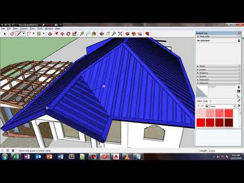Video: How To Calculate Roof Sheeting, Including Using The Program