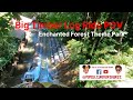 Big Timber Log Ride at Enchanted Forest (front seat POV) Log flume & coaster combo!