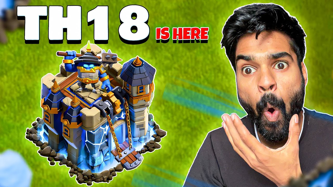 🔴 Reacting On New TH18 Update | COC Base Visit Live | Clash Of Clans live 