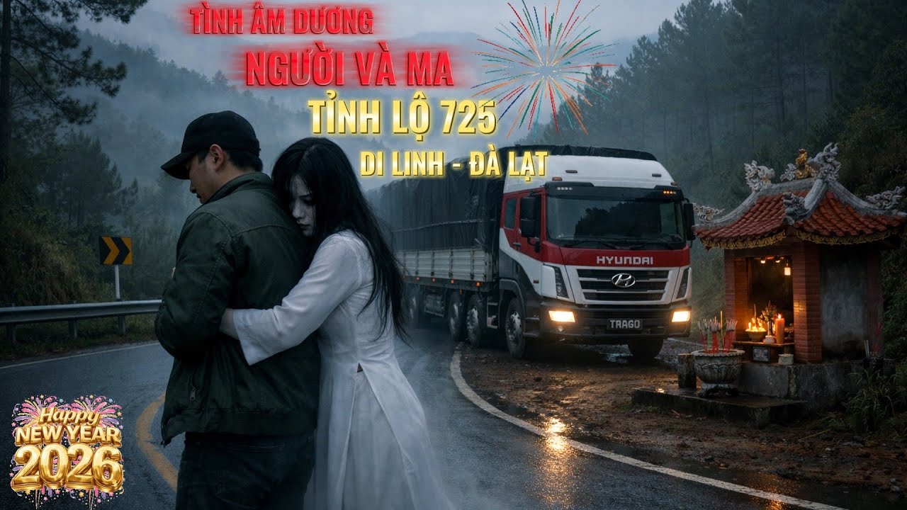 Tình Âm Dương Ma Và Người Tỉnh Lộ 725 Di Linh - Đà Lạt, Tài Xế Bị Ma Ám: Truyện Ma Tài Xế Đường Dài