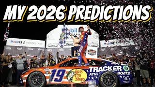 My Crazy 2026 NASCAR Season Predictions