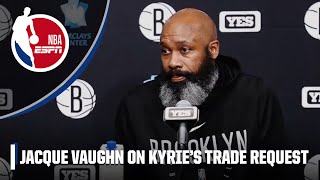 Jacque Vaughn sheds light on meeting he had with Kyrie Irving after trade request | NBA on ESPN