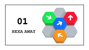 Hexa Away | Gameplay vol.01 | Levels 1-25