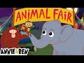 Animals for kids  the animal fair song  annie and ben nursery rhymes