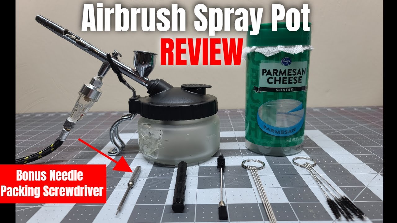 otaku on a budget: Hobbiworkz Airbrush Cleaning Pot - Unboxing / Review