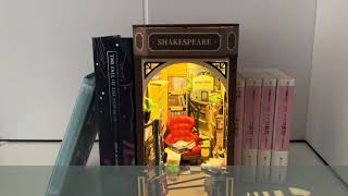 ブック・ヌックを作ってみた シェイクスピア書店 My first Book Nook