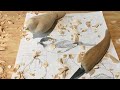 Wood Carving a Bird