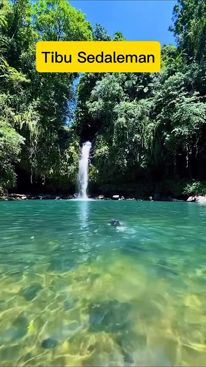 Air terjun paling cantik dan tersembunyi di Lombok.