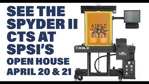 Spyder II Computer-to-screen wax printer - perfect pair with an MHM Automatic