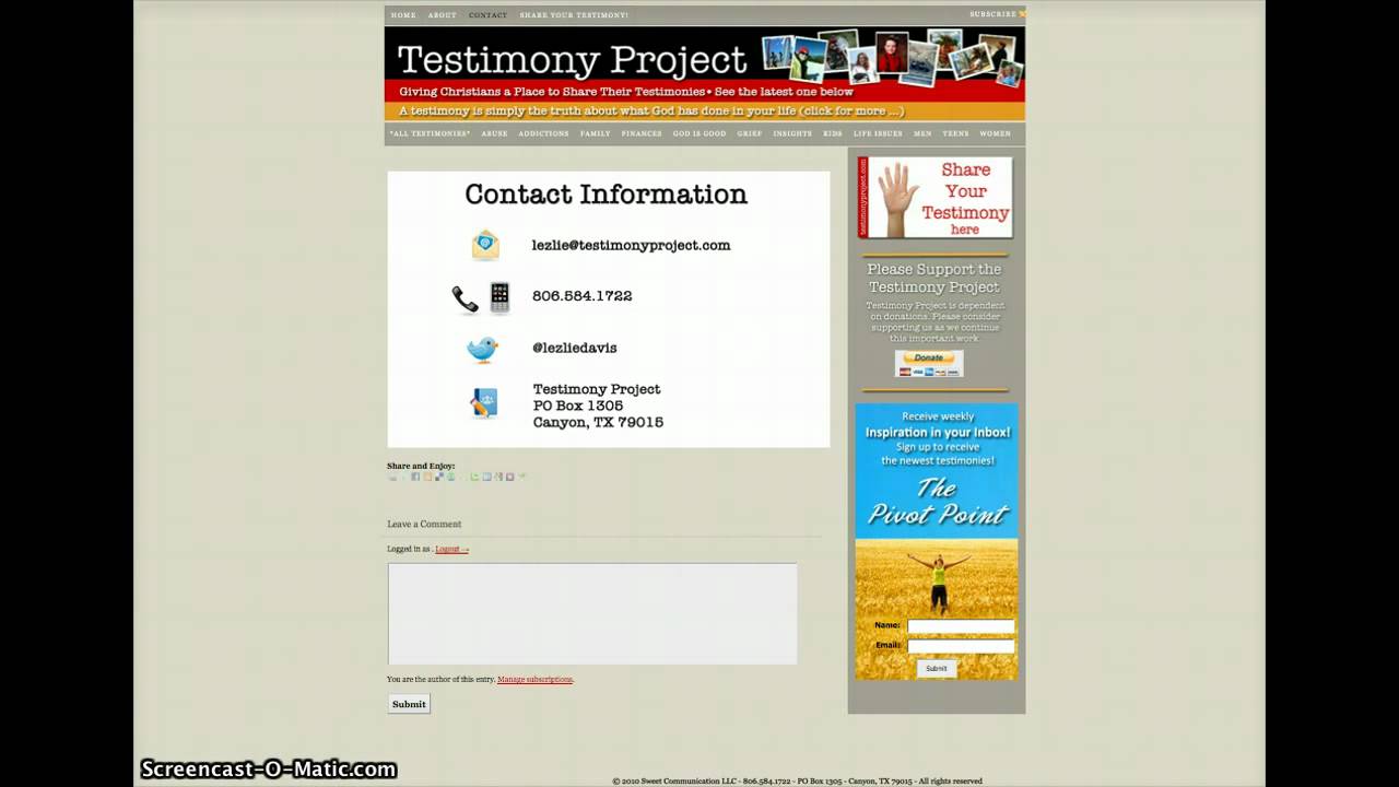 Remove comments link thesis