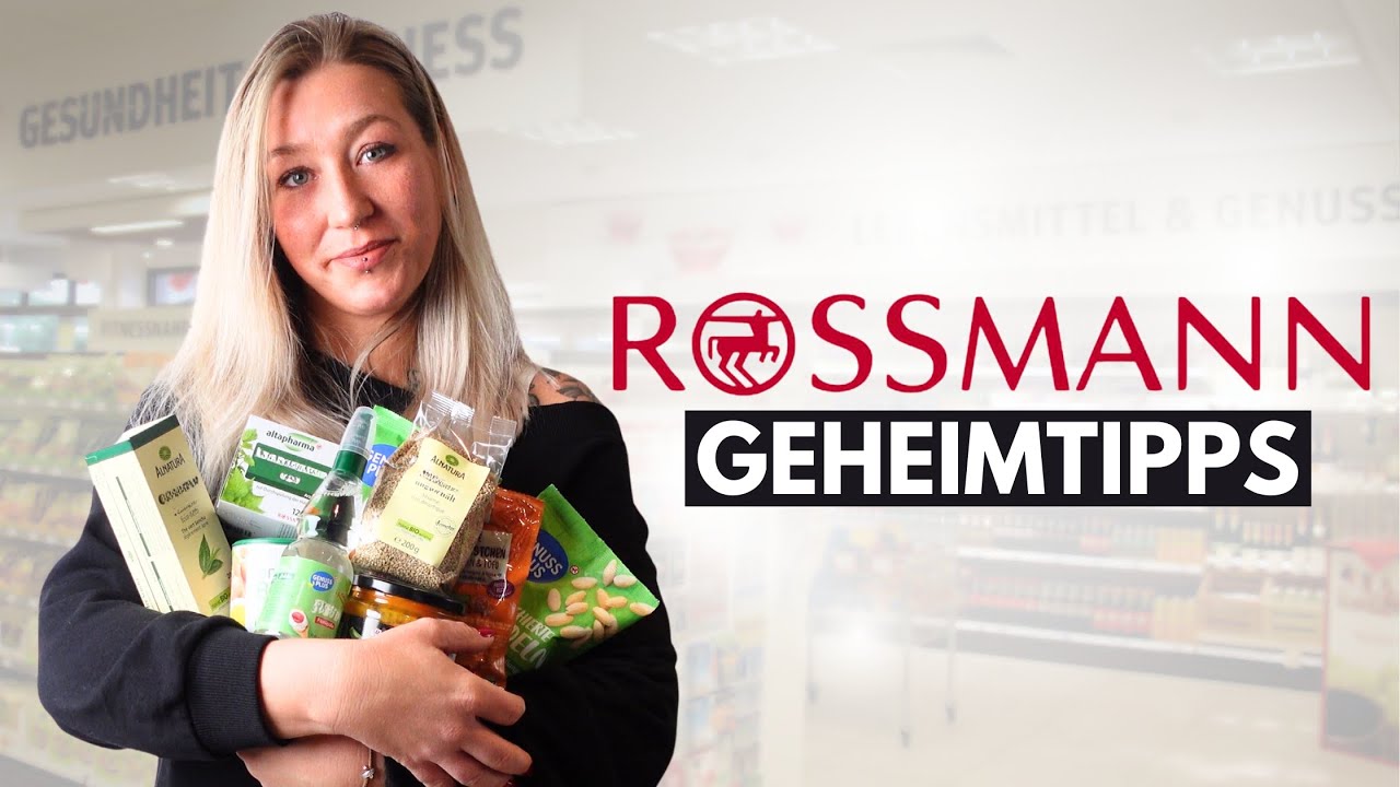 ROSSMANN-Einkauf: 9 GÜNSTIGE Low Carb Lebensmittel zum ABNEHMEN