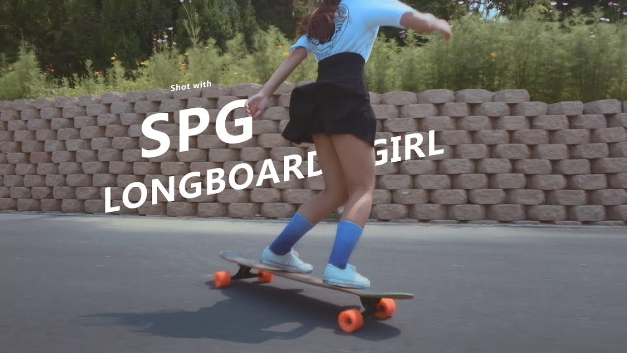 Awesome Longboard Girl Does Skateboard Dancing | FeiyuTech SPG - YouTube