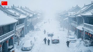 EARLY WINTER SHOCK — China FREEZES in Record-Breaking October Snowstorm!