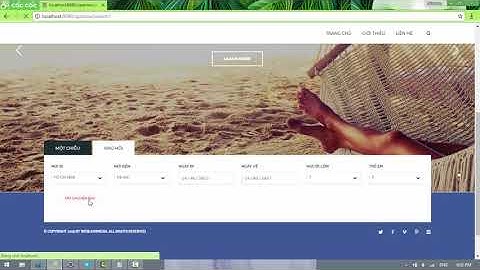 Demo đồ án tốt nghiệp đề tài: Xây dựng website tra cứu vé máy bay sử dụng Spring MVC Framework