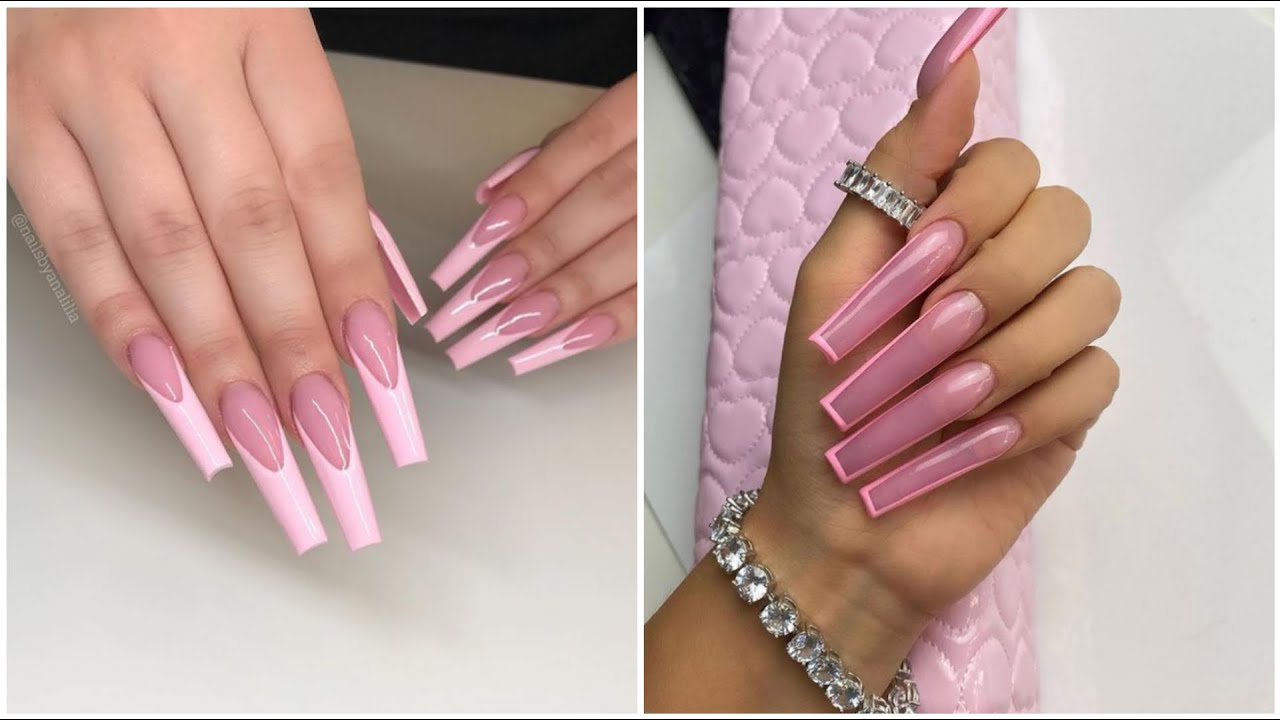 1. "Trendy Baddie Acrylic Nails: 10 Must-Try Designs for a Bold Look" - wide 3