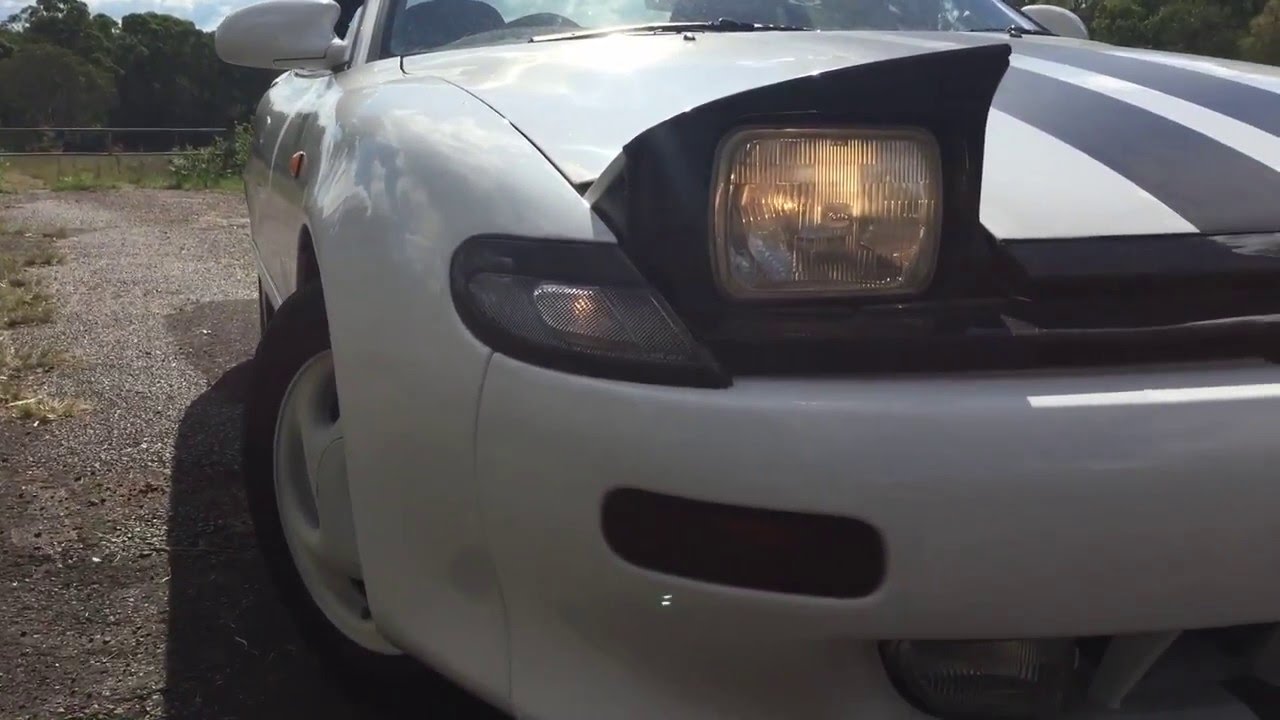 Toyota Celica St184 Review - YouTube
