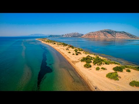 Η μεγαλύτερη παραλία της Ελλάδος-Λούρος Αιτωλοακαρνανίας